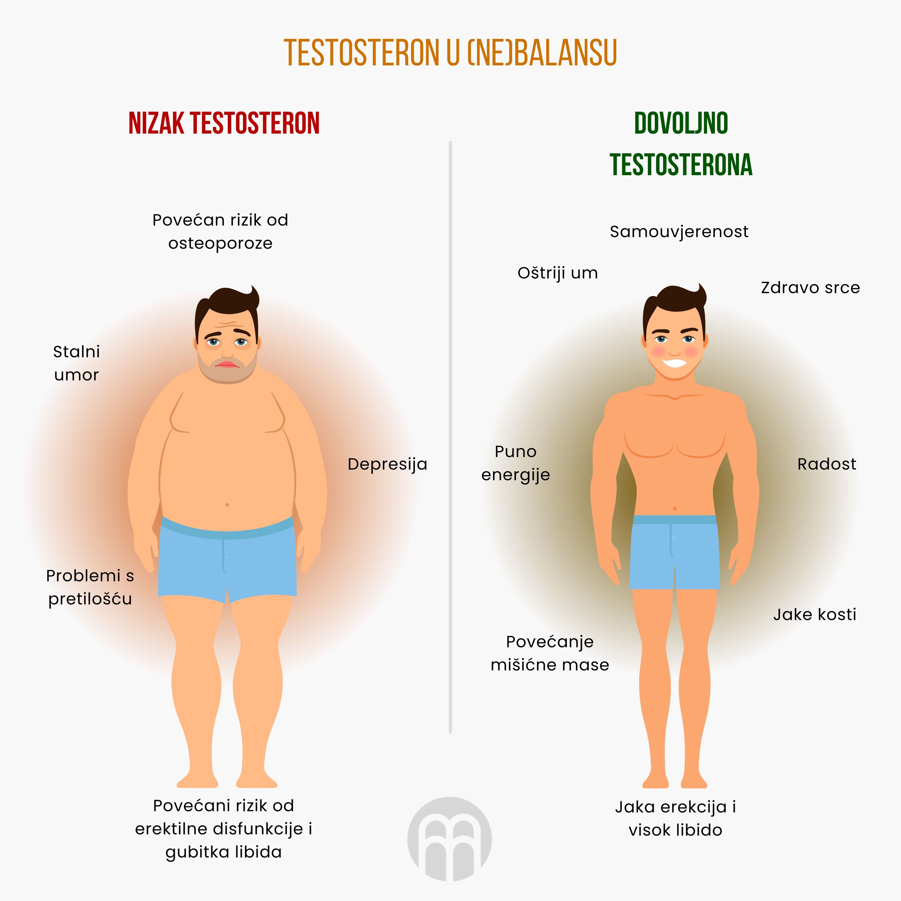 (Chorvatština) TESTOSTERON V (NE)ROVNOVÁZE